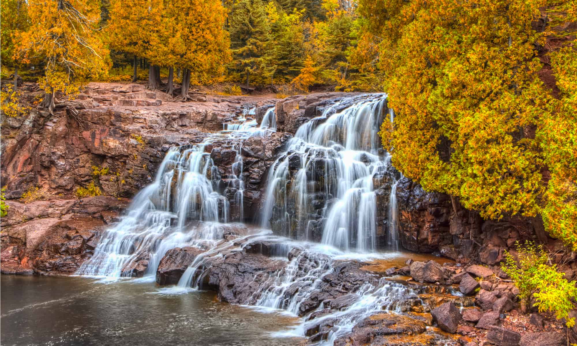 10 cascade superbe din Minnesota