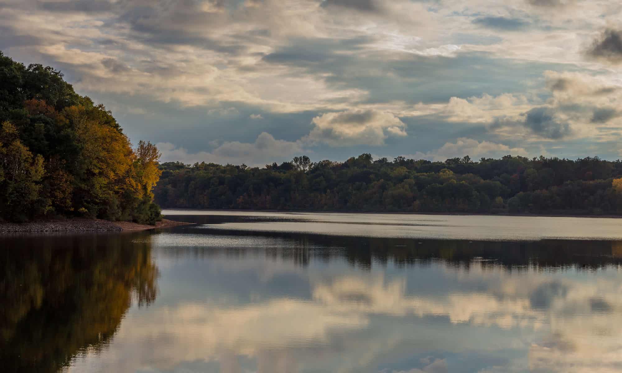 Cele mai mari zece lacuri din New Jersey