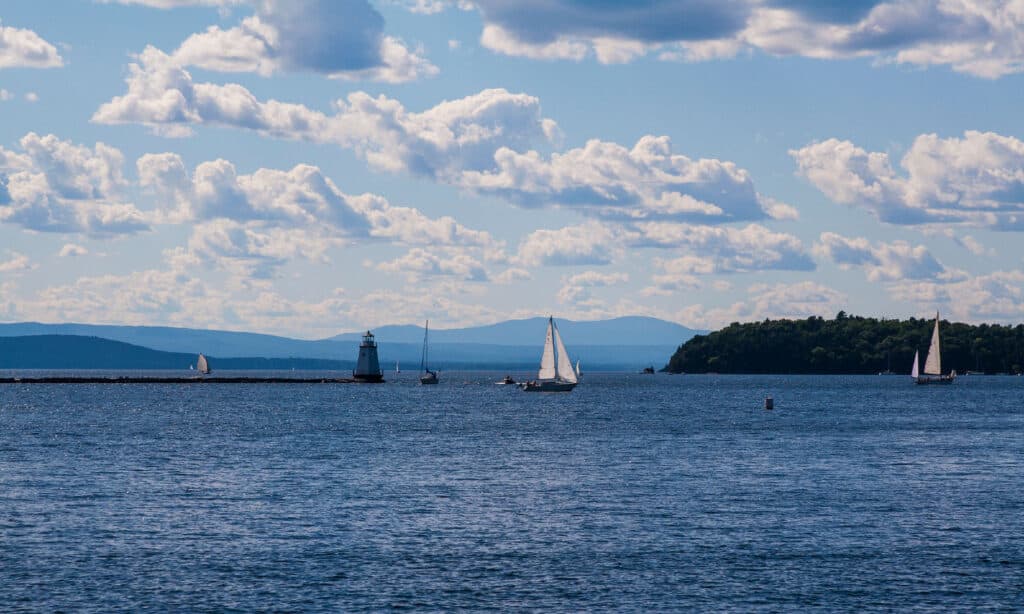 Lacul Champlain, Vermont