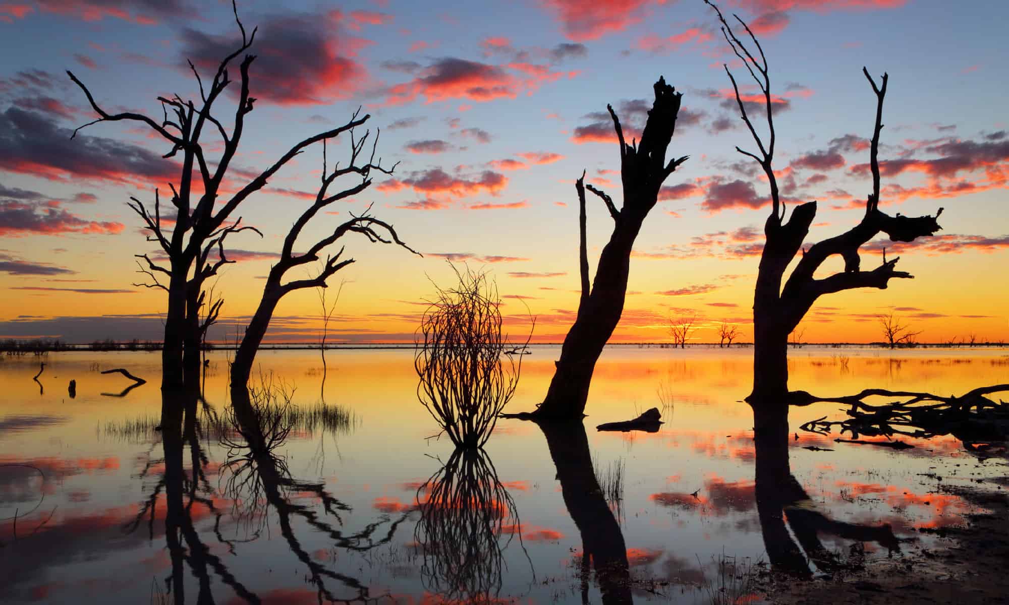 Cele mai mari 15 lacuri din Australia