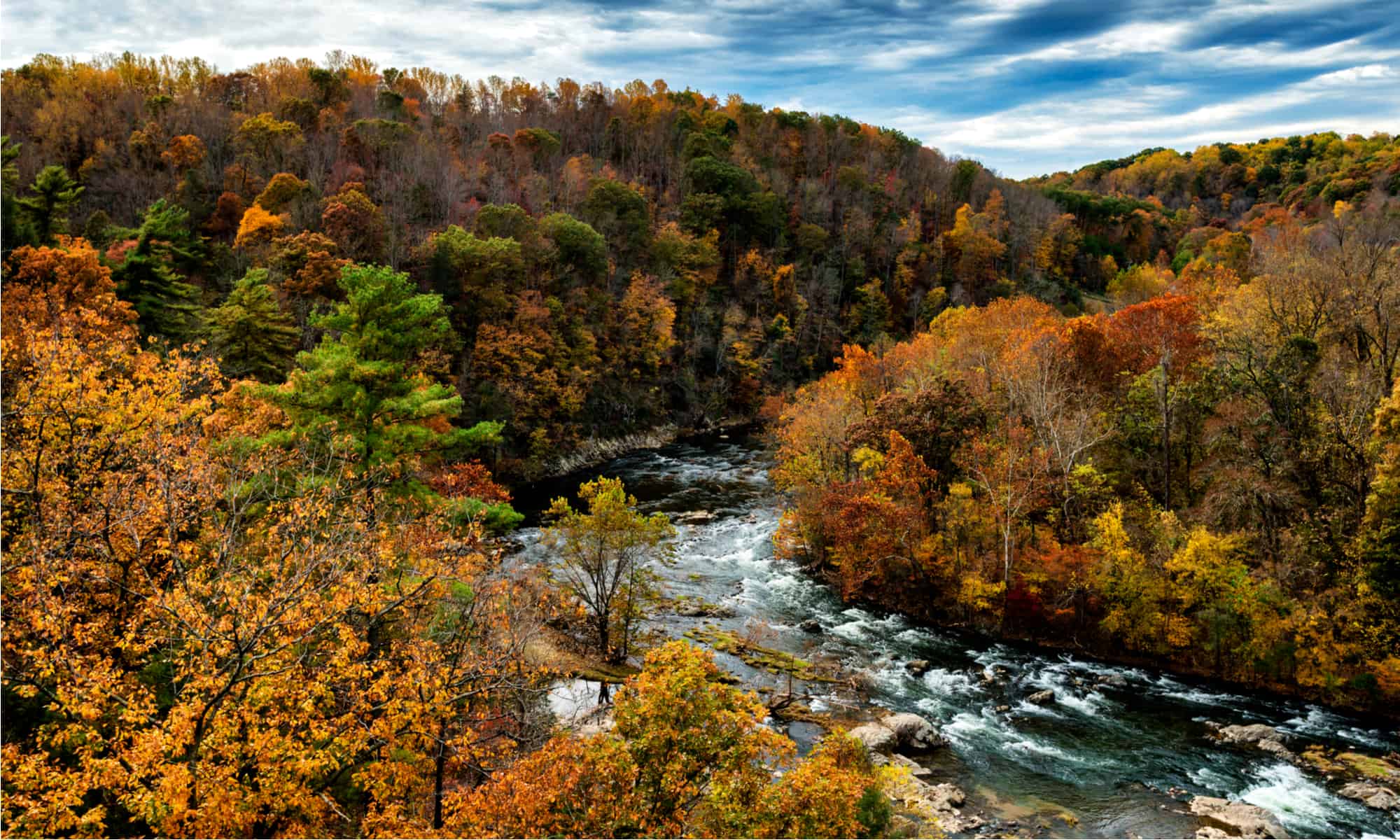 The 15 Longest Rivers in North Carolina