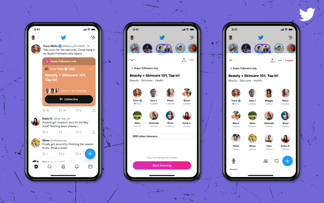 Twitter rolls out the ability for creators to host Super - May 29, 2022