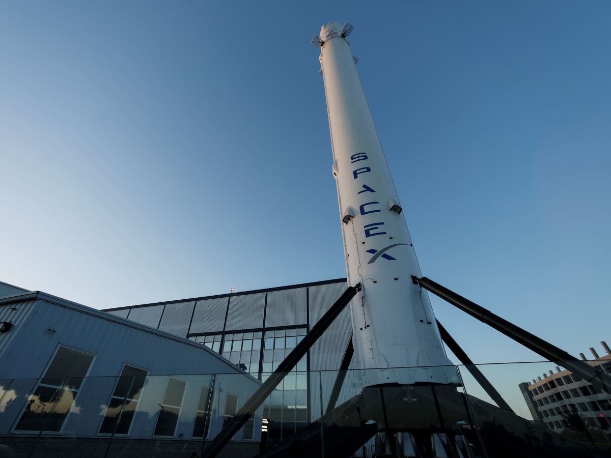 Le siège de SpaceX à Hawthorne, en Californie
