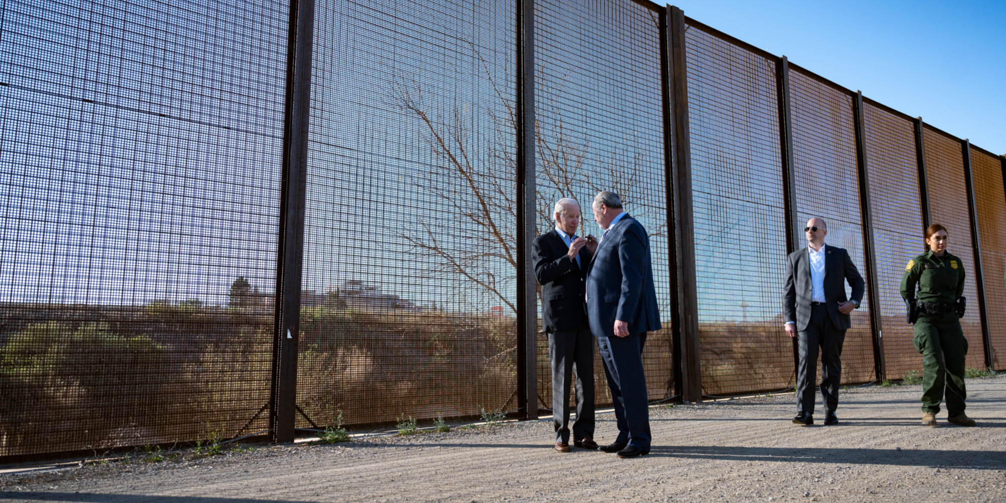 Joe Biden at the Mexico border to find a solution to the migration crisis