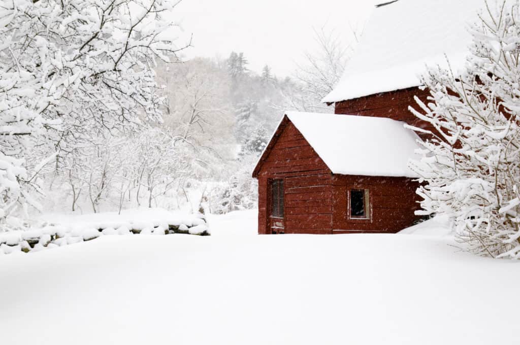 Schneesturm Vermont